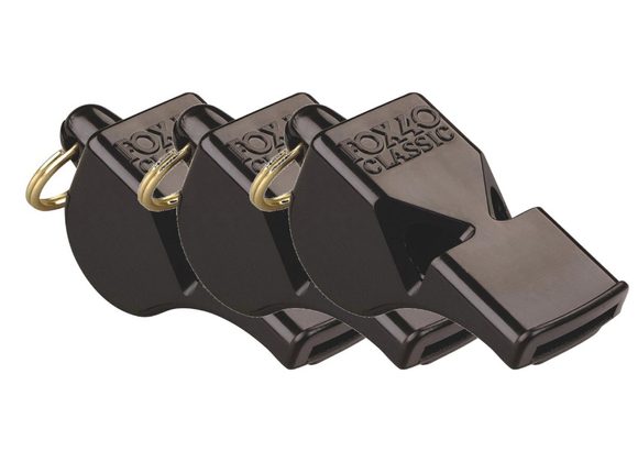 Fox 40 Classic Official Whistle 3 Pack