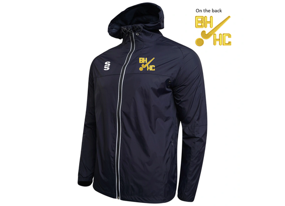 BHHC Training Rain Jacket Navy (Dual)