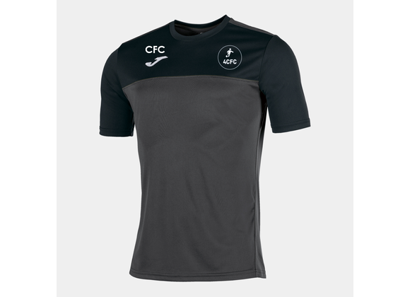 4CFC Academy Tee Grey/Black Junior (Winner)