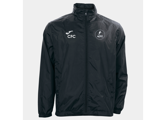 4CFC Academy Shower Jacket Black Junior (Iris)