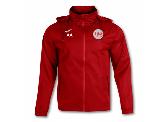 The Drive Prep School Rain Jacket Red Junior (Trivor)