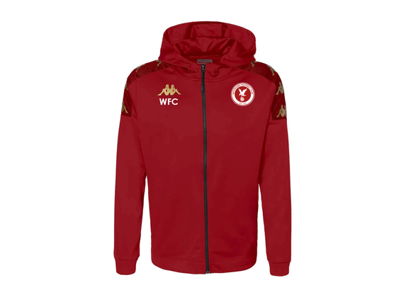 Whitehawk Youth Players Zipped Hoody Red Adult (Grevolo)