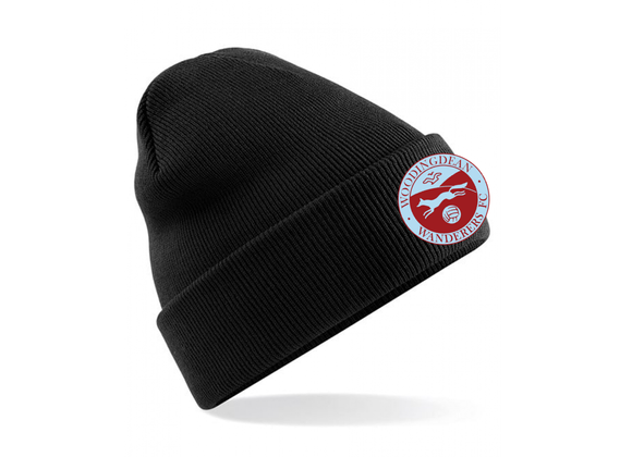 Woodingdean Wanderers Winter Hat (Black)