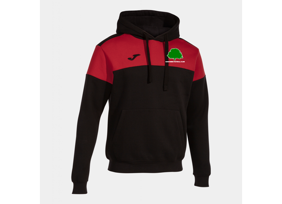 Barcombe FC Hoody Black/Red (Crew 5)