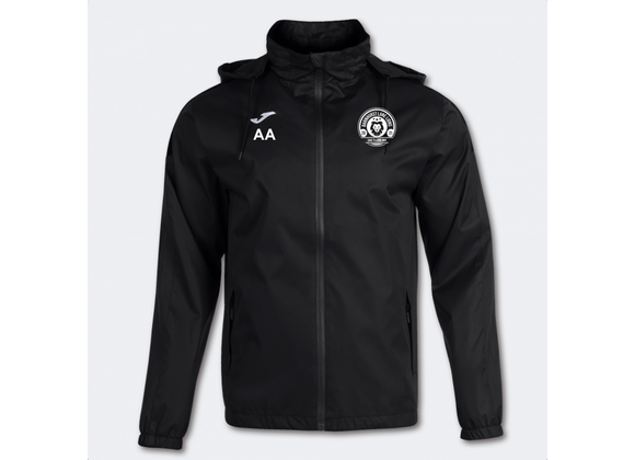 Barnhurst Lane Lions FC Rain Jacket Adult Black (Trivor)