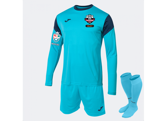 Lewes FC  Select Goalkeeper Set Junior Blue (Phoenix)