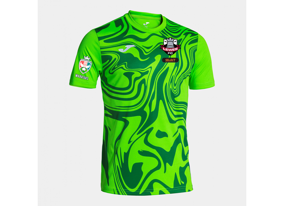 Lewes FC Select Training/Away Shirt Green Adult U14's (Lion 2)