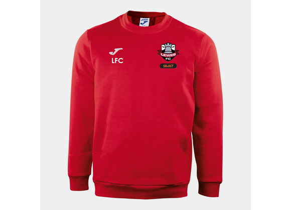 Lewes FC Select Training Sweatshirt Adult Red (Cairo)