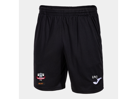 Lewes FC Select Coaches Pocket Shorts Adult Black (Drive)