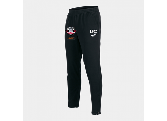 Lewes FC Select Coaches Trousers Adult Black (Nilo)