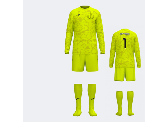 Hurstpierpoint Colts FC Goalkeeper Kit Adult Yellow (Zamora 9)