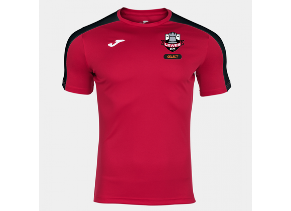 Lewes FC Select Training Shirt Red/Black Adult U13's (Academy 3)