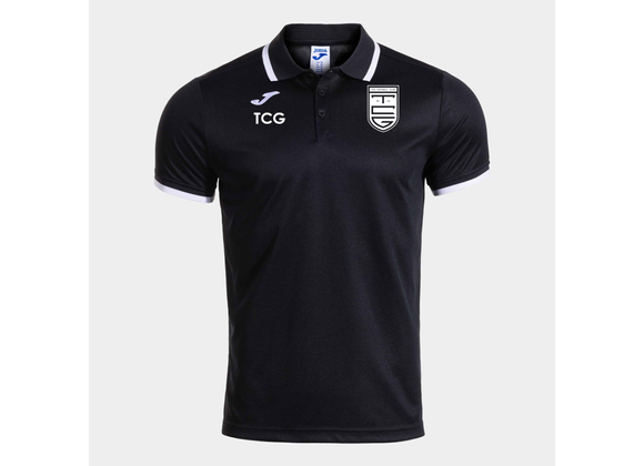 TCG Polo Black Adult (Combi Premium)