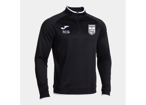 TCG Training 1/4 Zip Black Junior (Combi Premium)