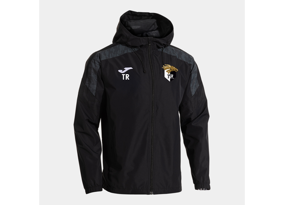Telscombe Raiders FC Coaches Rain Jacket Black/Anthracite Adult (C8)