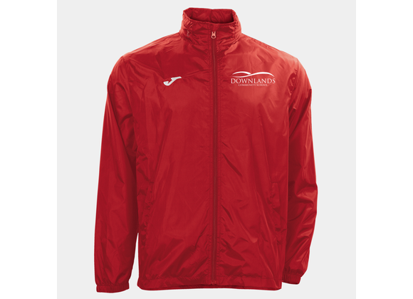 Downlands Community School PE Shower Jacket Red Adult (Iris)