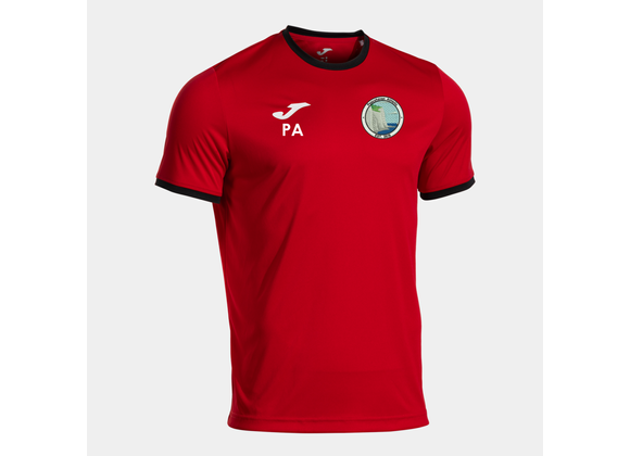 Peacehaven Athletic Training Tee Red/Black (Combi Premium)