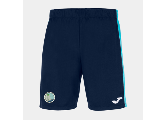 Peacehaven Athletic Away Shorts Navy/Turq (Maxi)