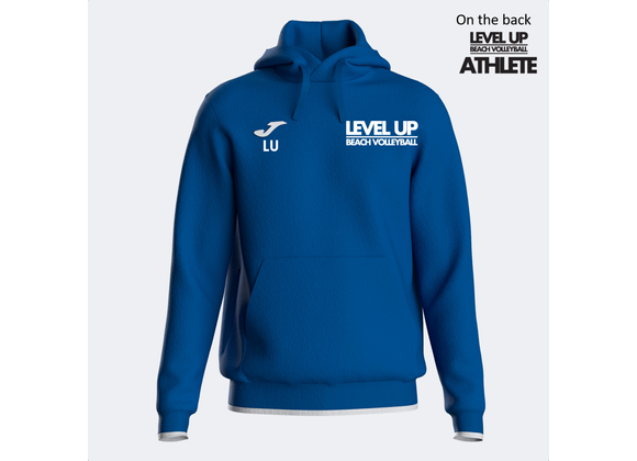 Level Up Beach Volleyball Athletes Hoodie Royal Blue (Olimpiada)