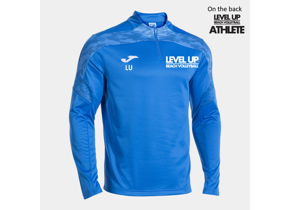 Level Up Beach Volleyball Athletes Sweatshirt Royal Blue (C8)