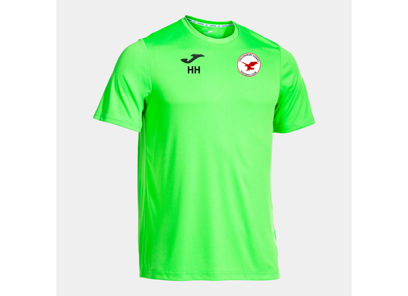 Hollingbury Hawks Tee Fluo Green Junior (Combi)