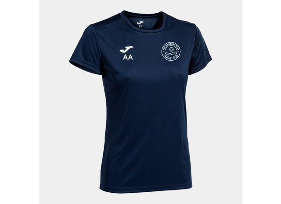 Hollingbury Park Tennis Club Team Shirt Navy Womens Fit (Combi)