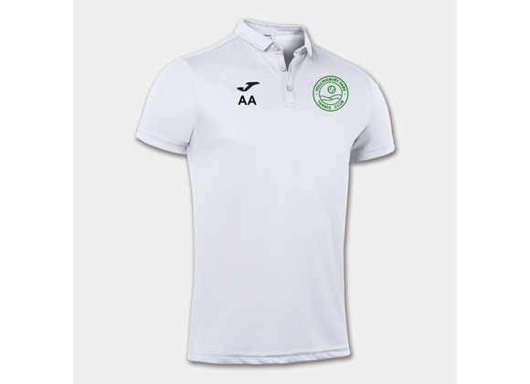 Hollingbury Park Tennis Club Polo White Adult (Hobby)