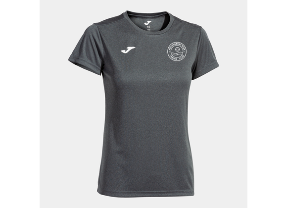 Hollingbury Park Tennis Club Tee Women Fit Dark Grey (Combi)