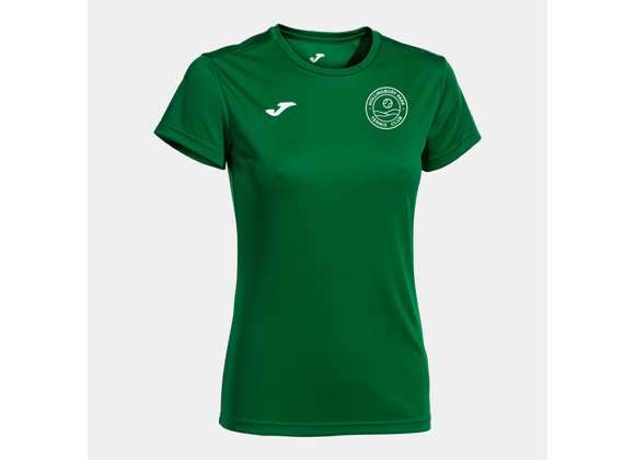 Hollingbury Park Tennis Club Tee Women Fit Green (Combi)