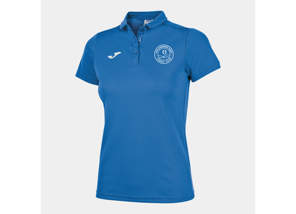 Hollingbury Park Tennis Club Polo Womens Fit Royal Blue (Hobby)
