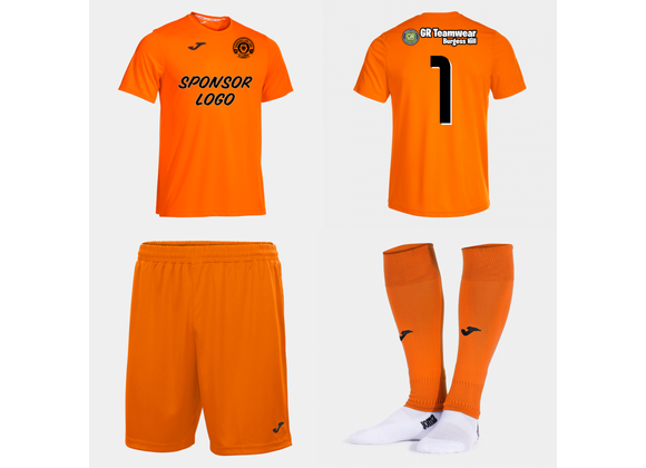 Barnhurst Lane Lions FC Goalkeeper Kit Junior Orange (Combi)