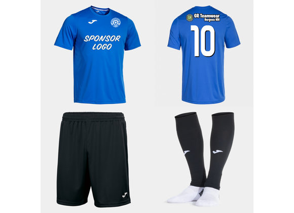 Barnhurst Lane Lions FC Match Day Kit Adults Royal (Combi)