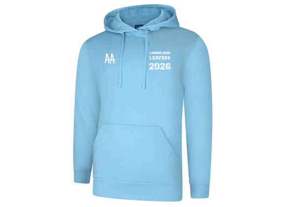 London Meed Leavers Hoodie 2026 Sky Blue (UC)