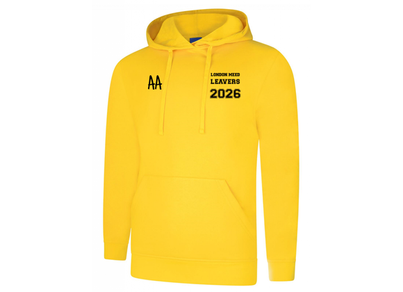 London Meed Leavers Hoodie 2026 Yellow (UC)