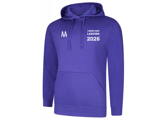 London Meed Leavers Hoodie 2026 Purple (UC)