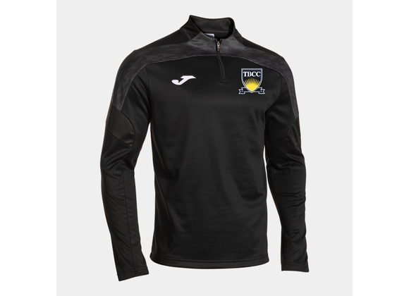 Thomas Bennett 6th Form 1/4 Zip Black Adult (C8)