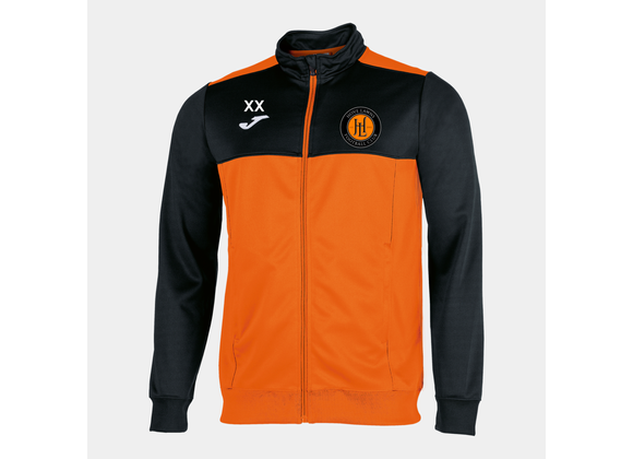 Hove Lawns Full Zip Orange Black (Winner)