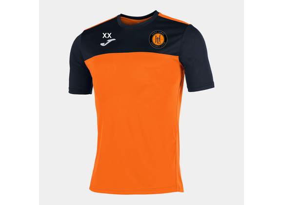 Hove Lawns Tee Orange Black (Winner)