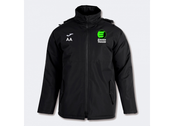Encore Tennis Rain Jacket Black Adult (Trivor)