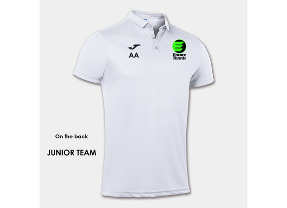 Encore Tennis Polo White Junior (Hobby)