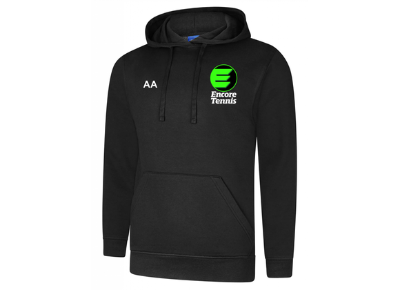 Encore Tennis Hoody Black Adult (UC)