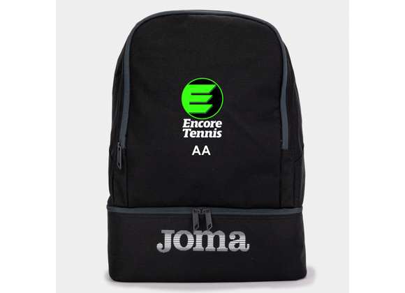 Encore Tennis Black Backpack (Estadio)