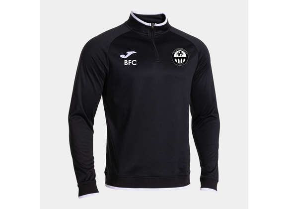 Balcombe FC 1/4 Zip Black/White Adult (Premium)