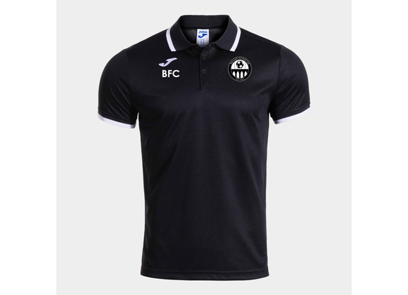 Balcombe FC Polo Black/White Adult (Premium)