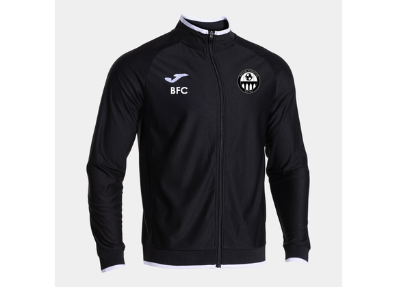 Balcombe FC Zipped Jacket Black/White Adult (Premium)