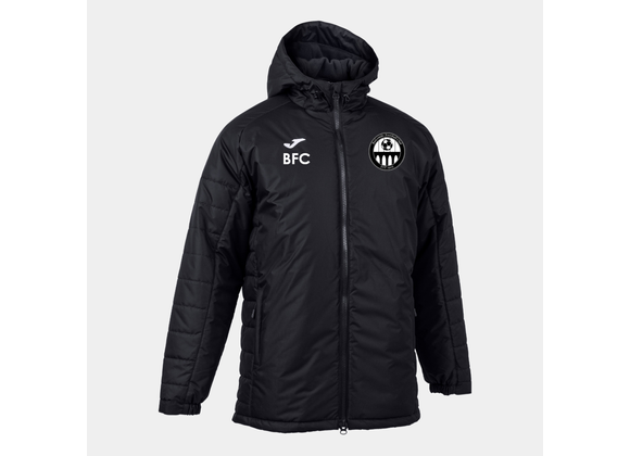 Balcombe FC Winter Coat Black Adult (Cervino)