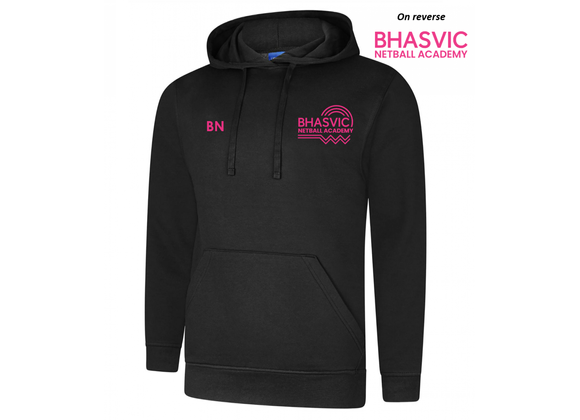 BHASVIC Netball Hoodie Black (UC)