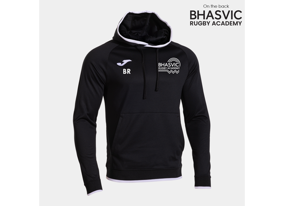 BHASVIC Rugby Hoody Black Adult (Premium)