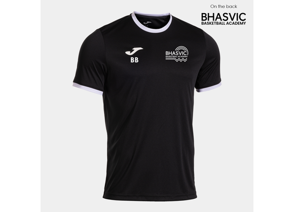 BHASVIC Basketball Tee Black Adult (Premium)