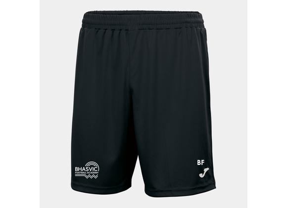 BHASVIC Football Shorts Black Adult (Nobel)